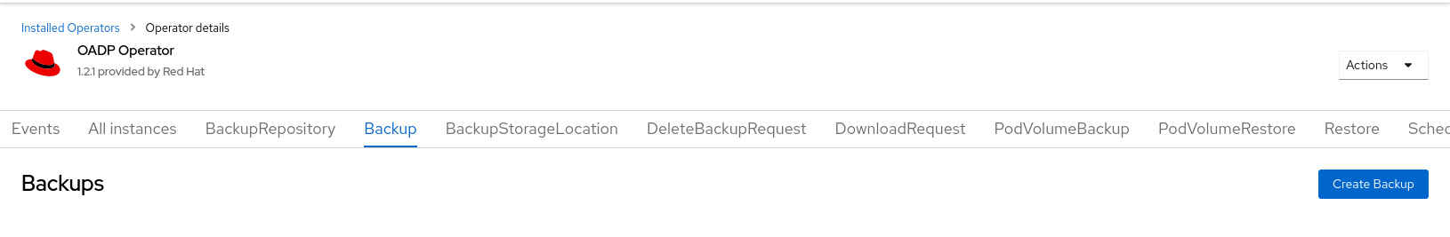 backup